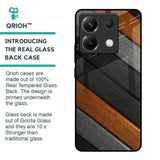 Tri Color Wood Glass Case for Poco X6 5G