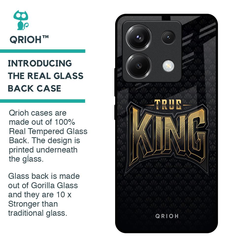 True King Glass Case for Poco X6 5G