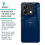 Royal Navy Glass Case for Poco X6 5G