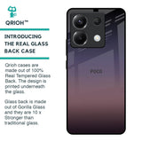 Grey Ombre Glass Case for Poco X6 5G
