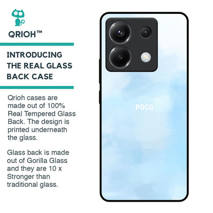 Bright Sky Glass Case for Poco X6 5G