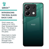 Palm Green Glass Case For Poco X6 5G