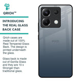 Smokey Grey Color Glass Case For Poco X6 5G