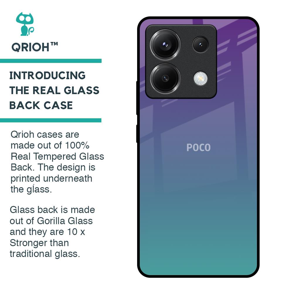 Shroom Haze Glass Case for Poco X6 5G