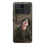 Blind Fold Poco X6 Pro 5G Glass Back Cover Online