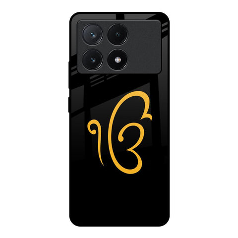 Luxury Fashion Initial Poco X6 Pro 5G Glass Back Cover Online