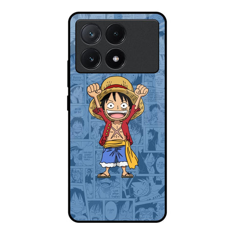 Chubby Anime Poco X6 Pro 5G Glass Back Cover Online