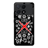 Red Zone Poco X6 Pro 5G Glass Back Cover Online