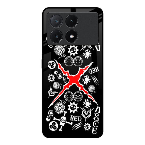 Red Zone Poco X6 Pro 5G Glass Back Cover Online