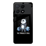 Real Struggle Poco X6 Pro 5G Glass Back Cover Online