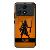 Halo Rama Poco X6 Pro 5G Glass Back Cover Online