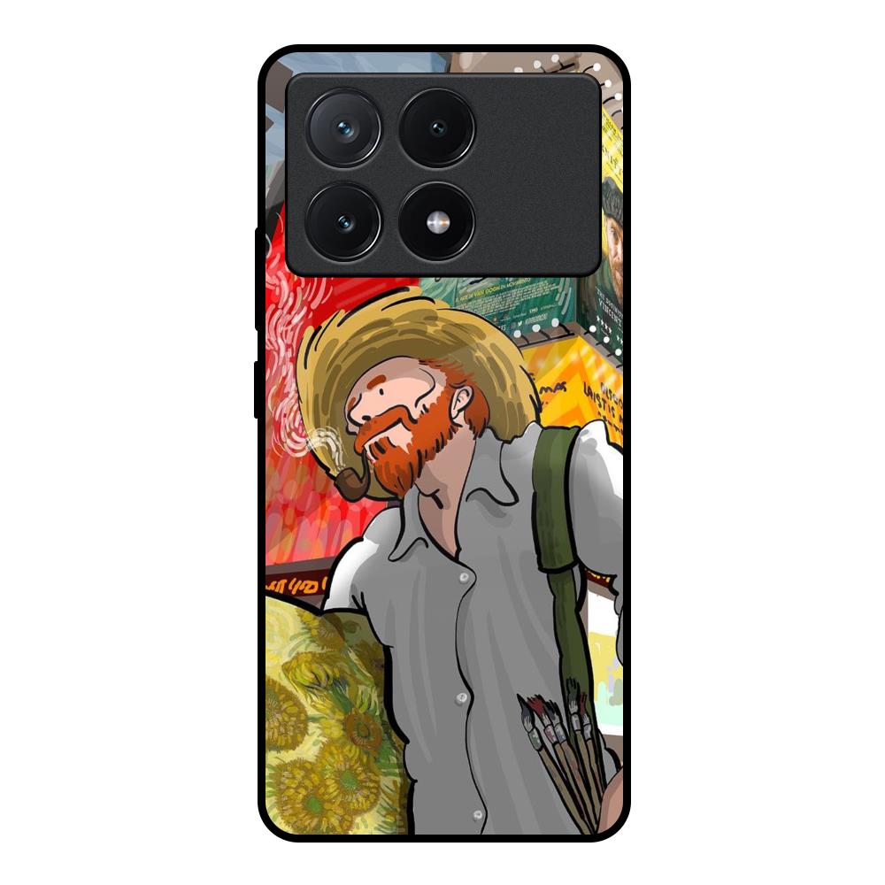 Loving Vincent Poco X6 Pro 5G Glass Back Cover Online