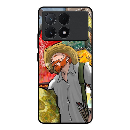 Loving Vincent Poco X6 Pro 5G Glass Back Cover Online