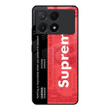 Supreme Ticket Poco X6 Pro 5G Glass Back Cover Online