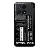 Futuristic Art Poco X6 Pro 5G Glass Back Cover Online