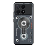 Retro Recorder Poco X6 Pro 5G Glass Back Cover Online
