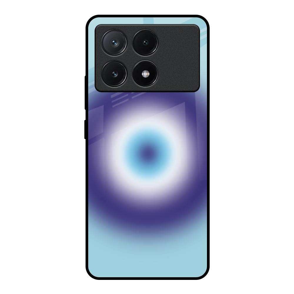 Evil Eye Art Poco X6 Pro 5G Glass Back Cover Online