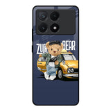 Adventurous Bear Poco X6 Pro 5G Glass Back Cover Online