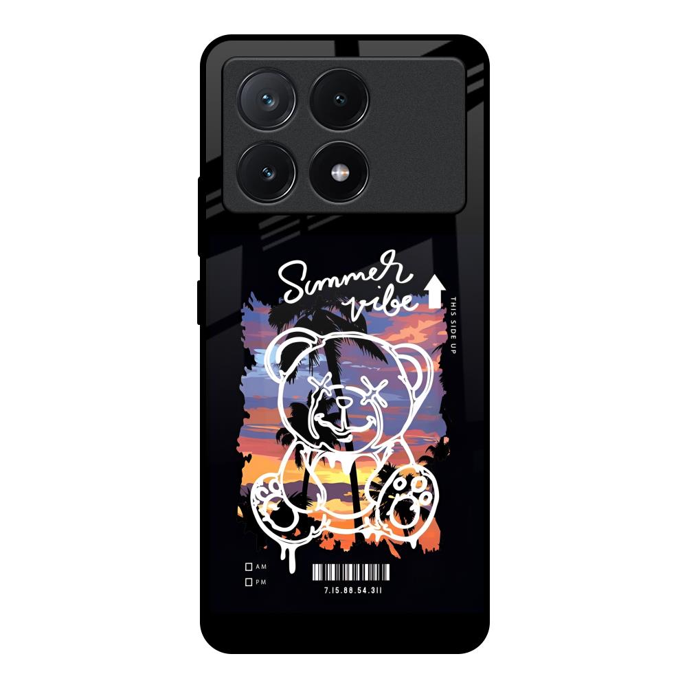 Summer Vibe Poco X6 Pro 5G Glass Back Cover Online