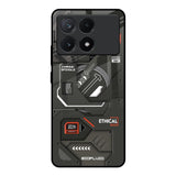 Tech Aesthetics Poco X6 Pro 5G Glass Back Cover Online