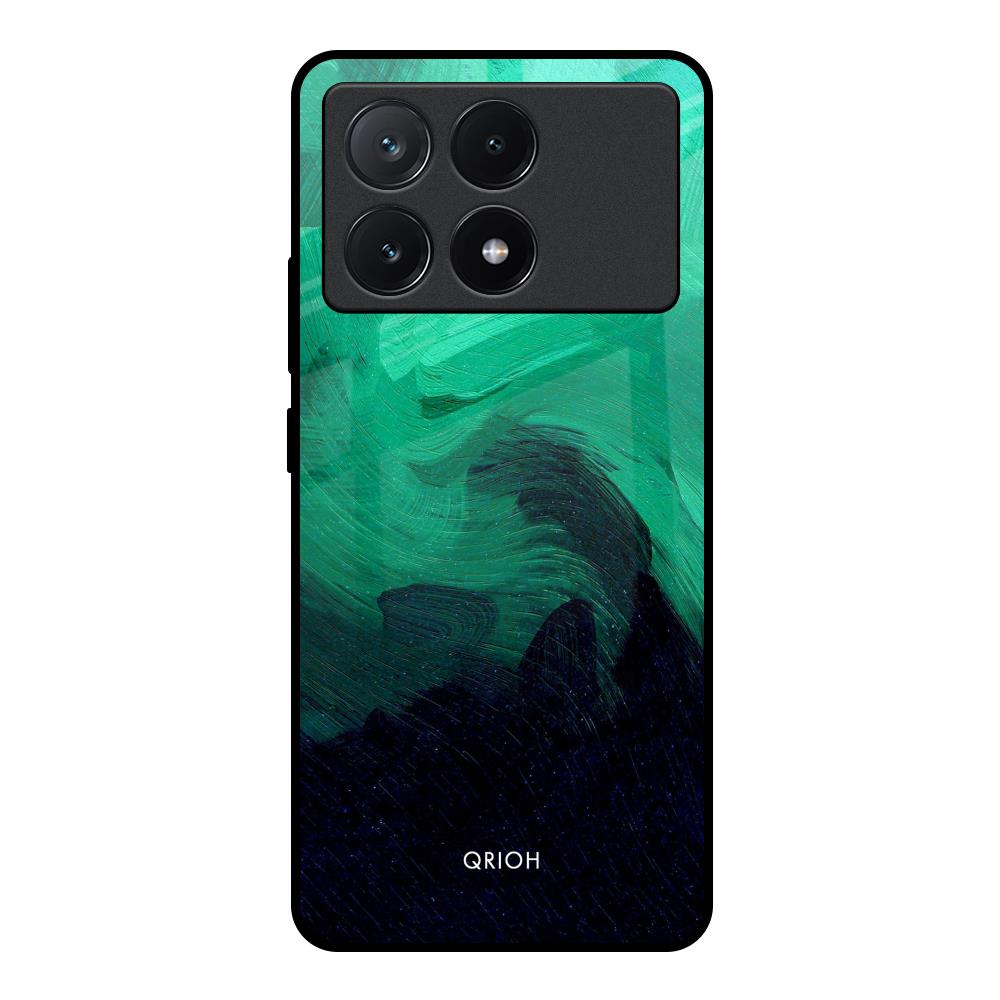 Scarlet Amber Poco X6 Pro 5G Glass Back Cover Online