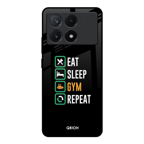 Daily Routine Poco X6 Pro 5G Glass Back Cover Online