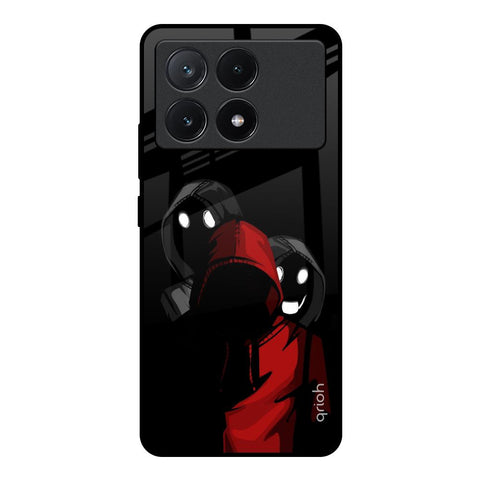 Shadow Character Poco X6 Pro 5G Glass Back Cover Online