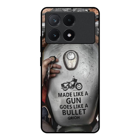 Royal Bike Poco X6 Pro 5G Glass Back Cover Online
