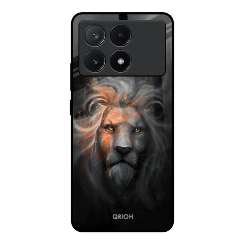 Devil Lion Poco X6 Pro 5G Glass Back Cover Online