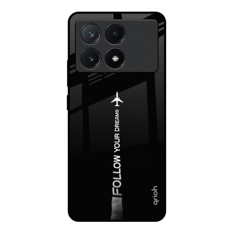 Follow Your Dreams Poco X6 Pro 5G Glass Back Cover Online