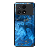 Gold Sprinkle Poco X6 Pro 5G Glass Back Cover Online