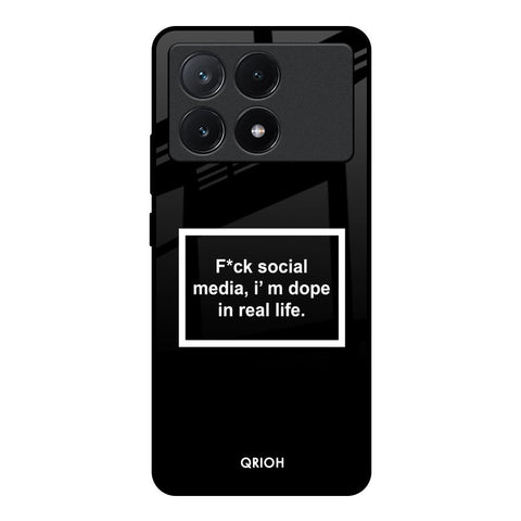 Dope In Life Poco X6 Pro 5G Glass Back Cover Online