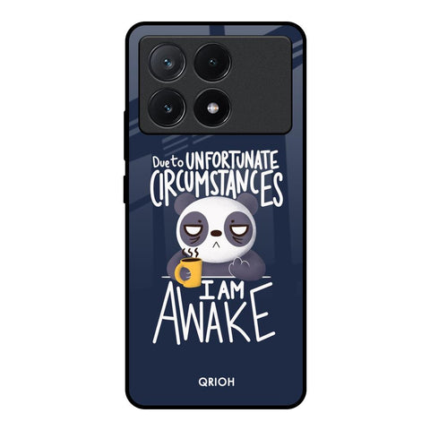 Struggling Panda Poco X6 Pro 5G Glass Back Cover Online