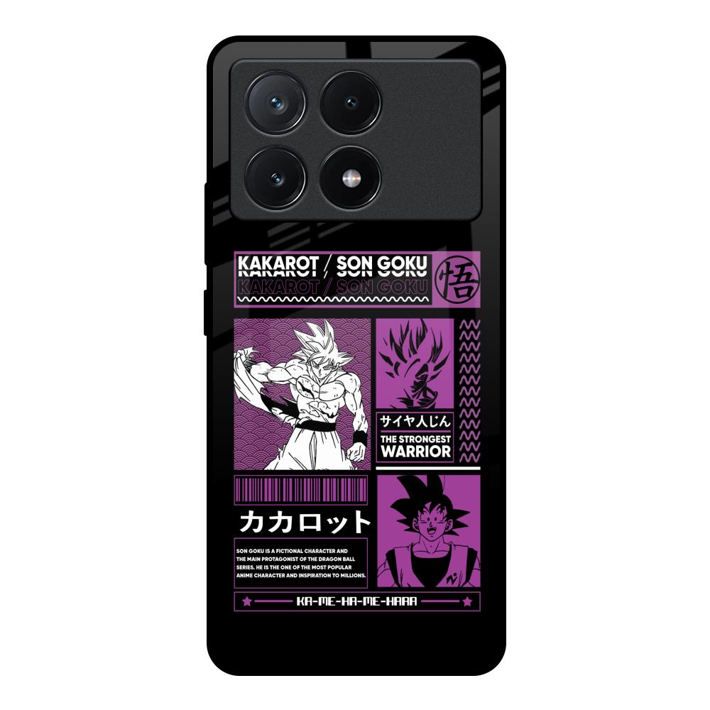 Strongest Warrior Poco X6 Pro 5G Glass Back Cover Online