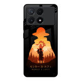 Luffy One Piece Poco X6 Pro 5G Glass Back Cover Online