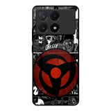 Sharingan Poco X6 Pro 5G Glass Back Cover Online