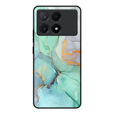 Green Marble Poco X6 Pro 5G Glass Back Cover Online