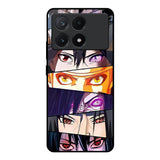 Anime Eyes Poco X6 Pro 5G Glass Back Cover Online