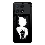 Monochrome Goku Poco X6 Pro 5G Glass Back Cover Online