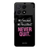 Be Focused Poco X6 Pro 5G Glass Back Cover Online