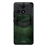 Green Leather Poco X6 Pro 5G Glass Back Cover Online