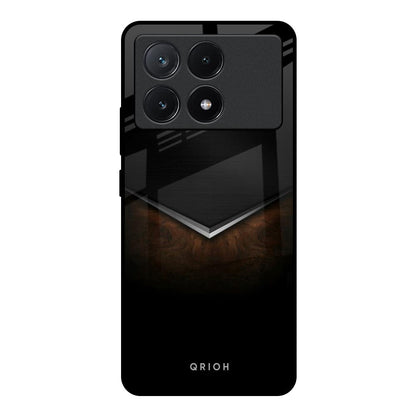 Dark Walnut Poco X6 Pro 5G Glass Back Cover Online