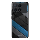 Multicolor Wooden Effect Poco X6 Pro 5G Glass Back Cover Online