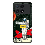 Astronaut on Mars Poco X6 Pro 5G Glass Back Cover Online