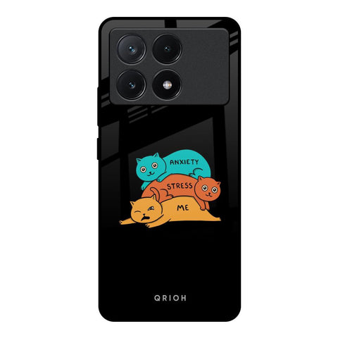 Anxiety Stress Poco X6 Pro 5G Glass Back Cover Online