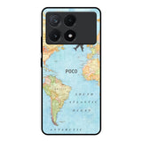 Fly Around The World Poco X6 Pro 5G Glass Back Cover Online