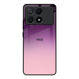 Purple Gradient Poco X6 Pro 5G Glass Back Cover Online