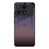 Grey Ombre Poco X6 Pro 5G Glass Back Cover Online