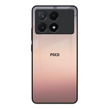 Golden Mauve Poco X6 Pro 5G Glass Back Cover Online