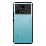 Arctic Blue Poco X6 Pro 5G Glass Back Cover Online